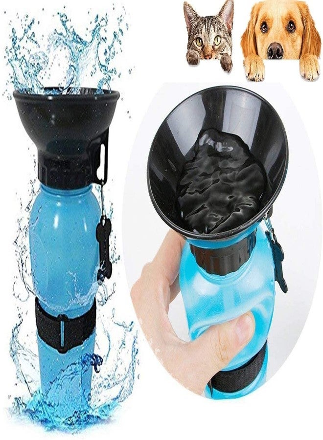 KittuPet Dog Auto.Mug Dog Water Bottle 500ml BPA Free Outdoor Travel Portable Water Feeder Sipper Bottle & Drinking Cup for Pets | Leak-Proof Portable Dog Water Bottle for Hiking and Traveling - Image 1
